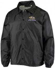 ボルチモア レイブンズ ダンブルック コーチジャケット (黒)/ Baltimore Ravens