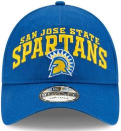 サンノゼステイト スパルタンズ グッズ ニューエラ アーチオーバーロゴ 9TWENTYスラウチ キャップ (ロイヤル)/ San Jose State Spartans