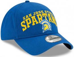 サンノゼステイト スパルタンズ グッズ ニューエラ アーチオーバーロゴ 9TWENTYスラウチ キャップ (ロイヤル)/ San Jose State Spartans