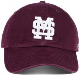 ミシシッピステイト ブルドッグス '47BRAND ( フォーティーセブンブランド ) NCAA レガシー クリーンアップ スラウチ CAP (マルーン)/ Mississippi State Bulldogs