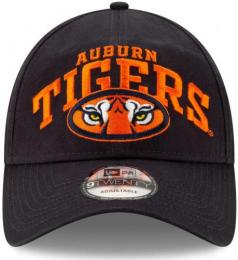 オーバーン タイガース グッズ ニューエラ アーチオーバーロゴ 9TWENTYスラウチ キャップ (紺)/ Auburn Tigers