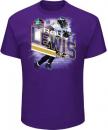レイ ルイス ボルチモア レイブンズ マジェスティック NFL殿堂入り プレイヤーイメージTシャツ (紫)/ Ray Lewis Baltimore Ravens