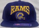  ロサンゼルス・ラムズ グッズ ニューエラ ヴィンテージ スナップバック キャップ "ヘルメット柄"(青)/ Los Angeles Rams