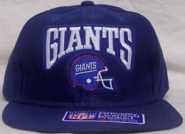 ニューヨーク・ジャイアンツ グッズ ニューエラ ヴィンテージ スナップバック キャップ "ヘルメット柄"(青)/ New York Giants