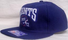 ニューヨーク・ジャイアンツ グッズ ニューエラ ヴィンテージ スナップバック キャップ "ヘルメット柄"(青)/ New York Giants