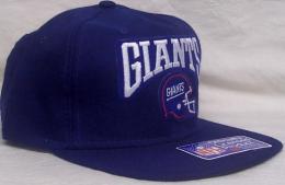 ニューヨーク・ジャイアンツ グッズ ニューエラ ヴィンテージ スナップバック キャップ "ヘルメット柄"(青)/ New York Giants