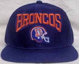 デンバー・ブロンコス グッズ ニューエラ ヴィンテージ スナップバック キャップ "ヘルメット柄"(青)/ Denver Broncos