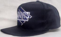 NFL グッズ AMERICAN NEEDLE DeadStock Vintage SnapBack CAP "ひし形" / New York Giants ( ニューヨーク ジャイアンツ )(黒)