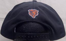 NFL グッズ AMERICAN NEEDLE DeadStock Vintage SnapBack CAP "ひし形" / Chicago Bears ( シカゴ ベアーズ )(黒)