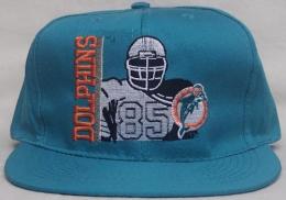 マイアミ ドルフィンズ アメリカンニードル "シルエット" ヴィンテージ スナップバック キャップ (アクア)/ Miami Dolphins