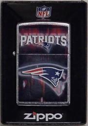 [ NFL ZIPPO LIGHTER ] NFL グッズ ストックプログラム ZIPPOライター / New England Patriots ( ニューイングランド ペイトリオッツ )