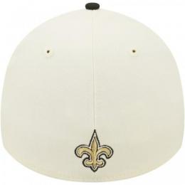 ニューオーリンズ セインツ ニューエラ NFL '2022 サイドライン ホーム ツートン 39 Thirty FLEX CAP(白/黒)/ New Orleans Saints