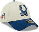 インディアナポリス コルツ ニューエラ NFL '2022 サイドライン ホーム ツートン 39 Thirty FLEX CAP(白/青)/ Indianapolis Colts