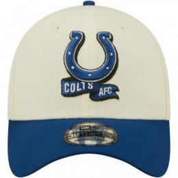 インディアナポリス コルツ ニューエラ NFL '2022 サイドライン ホーム ツートン 39 Thirty FLEX CAP(白/青)/ Indianapolis Colts