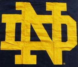 ノートルダム・ファイティングアイリッシュ グッズ 新ファイバー ビーチタオル (縦長版)/ NCAA グッズ Notre Dame Fighting Irish FIBER BEACH TOWEL