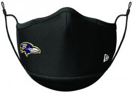 ボルチモア レイブンズ ニューエラ サイドライン オンフィールド フェイスカバー(黒)/ Baltimore Ravens