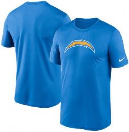 ロサンゼルス チャージャース グッズ ナイキ エッセンシャル ドライフィットTシャツ (パウダーブルー) / Los Angeles Chargers