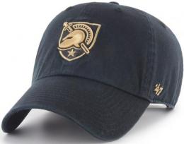 アーミー ブラックナイツ '47BRAND ( フォーティーセブンブランド ) NCAA レガシー クリーンアップ スラウチ CAP (黒) / Army Black Knights