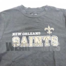 ニューオーリンズ セインツ グッズ コンセプトスポーツ '21 スリープウェアー 上下セット(黒/グレー) / New Orleans Saints