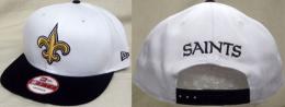 NEW ERA / NewEra ( ニューエラ ) NFL '12 ホワイト トップ 9FIFTY SnapBack CAP/NewOrleans Saints ( ニューオリンズ セインツ )