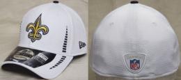 NEW ERA / NewEra ( ニューエラ ) NFL '12 サイドライン トレーニング 39 Thirty FLEX CAP(白)/NewOrleans Saints ( ニューオリンズ セインツ )