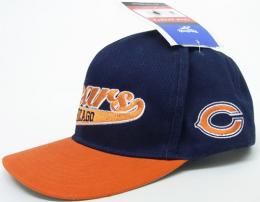 シカゴ ベアーズ グッズ リーボック スクリプト プロライン ヴィンテージ スナップバック キャップ (紺/オレンジ)/ Chicago Bears