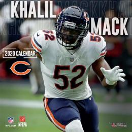 シカゴ・ベアーズ カリル・マック '2020 NFL カレンダー / Chicago Bears Khalil Mack