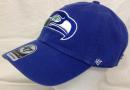 シアトル・シーホークス グッズ '47BRAND ( フォーティーセブンブランド ) NFL レガシー クリーンアップ スラウチ CAP (青) / Seattle Seahawks