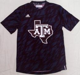 テキサスA&M アギーズ グッズ アディダス '15 サイドライン ショックエナジー Tシャツ (CLIMALITE版)  / Texas A&M Aggies