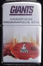 [ NFL SUPERBOWL Limited Edition ZIPPO LIGHTER ] NFL グッズ SUPER BOWL XLVI (第46回スーパーボウル)優勝記念ZIPPOライター NewYork Giants ( ニューヨーク ジャイアンツ )