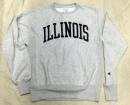 イリノイ ファイティング イリニ チャンピオン アーチ リバースウィーブ トレーナー (グレー) (スウェット地)/ Illinois Fighting Illini
