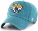 ジャクソンビル ジャガーズ '47BRAND ( フォーティーセブンブランド ) NFL レガシー クリーンアップ スラウチ CAP (ティール)/ Jacksonville Jaguars