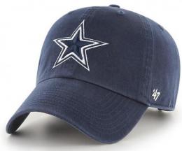 ダラス カウボーイズ '47BRAND ( フォーティーセブンブランド ) NFL レガシー クリーンアップ スラウチ CAP (紺)/ Dallas Cowboys