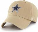 ダラス カウボーイズ '47BRAND ( フォーティーセブンブランド ) NFL レガシー クリーンアップ スラウチ CAP (カーキ)/ Dallas Cowboys