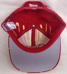 Kansas City Chiefs Starter Earthquake Vintage Snapback Cap NFL PRO LINE (Red)/100% Wool