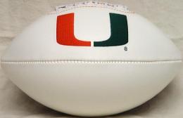 NCAA COLLEGE FOOTBALL ローリングス社 フルサイズ フットボール/Miami Hurricanes ( マイアミ大フロリダ )