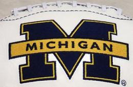 NCAA COLLEGE FOOTBALL ローリングス社 フルサイズ フットボール/Michigan Wolverines ( ミシガン大学 )