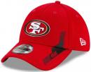 サンフランシスコ フォーティーナイナース グッズ ニューエラ NFL '21 サイドライン ホーム サーティーナインサーティー フレックス キャップ (スカーレット)/ San Francisco 49ers