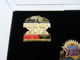 サンフランシスコ フォーティーナイナーズ 5-TIME SUPER BOWL CHAMPIONS COMMEMORATIVE PIN SET(5,000個限定生産)/ San Francisco 49ers