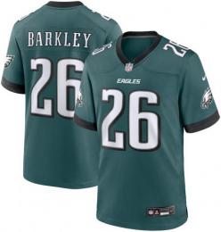 セイクワン・バークリー フィラデルフィア イーグルス ナイキ ゲームジャージ (ミッドナイトグリーン)/ Saquon Barkley Philadelphia Eagles