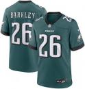 セイクワン・バークリー フィラデルフィア イーグルス ナイキ ゲームジャージ (ミッドナイトグリーン)/ Saquon Barkley Philadelphia Eagles