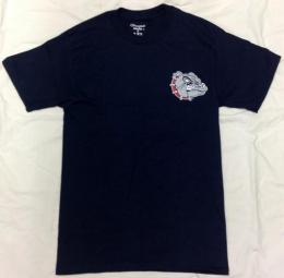 ゴンザガ ブルドックス チャンピオン チームスタック 両面Tシャツ (紺)/ Gonzaga Bulldogs