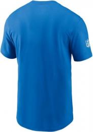 デトロイト ライオンズ ナイキ '25 サイドライン コットン ドライフィットTシャツ (青) / Detroit Lions