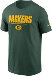 グリーンベイ パッカーズ ナイキ '25 サイドライン コットン ドライフィットTシャツ (緑) / Green Bay Packers