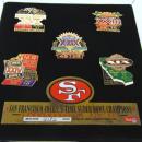 サンフランシスコ フォーティーナイナーズ 5-TIME SUPER BOWL CHAMPIONS COMMEMORATIVE PIN SET(5,000個限定生産)/ San Francisco 49ers