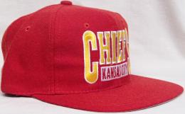 カンザスシティ チーフス グッズ ドリューピアソン ヴィンテージ スナップバック CAP "大字"/ Kansas City Chiefs