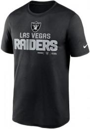 ラスベガス レイダース ナイキ '22 レジェンド コミニティ ドライフィットTシャツ (黒) / Las Vegas Raiders