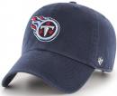 テネシー タイタンズ '47BRAND ( フォーティーセブンブランド ) NFL レガシー クリーンアップ スラウチ CAP (紺)/ Tennessee Titans