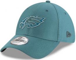 フィラデルフィア イーグルス グッズ ニューエラ NFL '18 サイドライン トレーニングキャンプ 39 Thirty FLEX CAP (ミッドナイトグリーン)/ Philadelphia Eagles