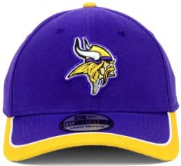 ミネソタ バイキングス ニューエラ サイドライン オンフィールド 39 Thirty FLEX CAP (紫/黄色) / Minnesota Vikings